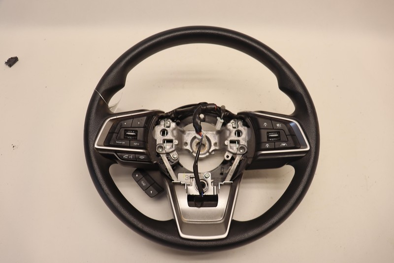 2019 SUBARU IMPREZA SPORT STEERING WHEEL LEATHER BLACK W/ CONTROL SWITCH OEM