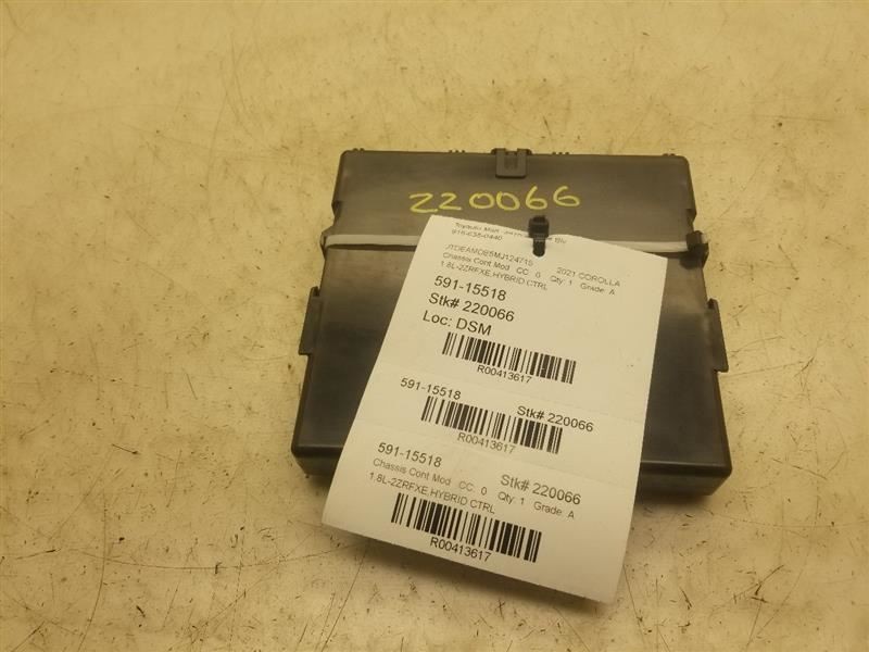 2021 TOYOTA COROLLA HYBRID 1.8L FWD AT HYBRID VEHICLE CONTROL MODULE ECM