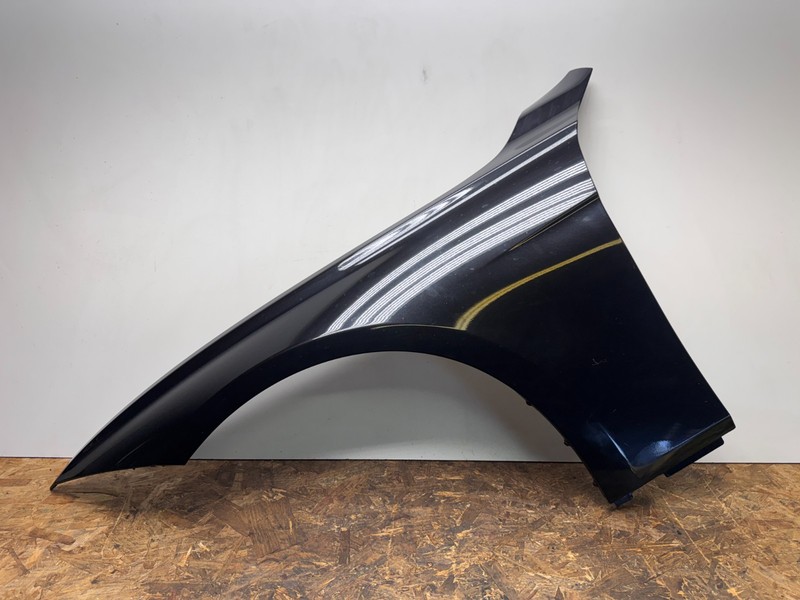 12-19 OEM BMW F30 328i Front Left Side Fender Panel Cover Metallic Black Sapphir