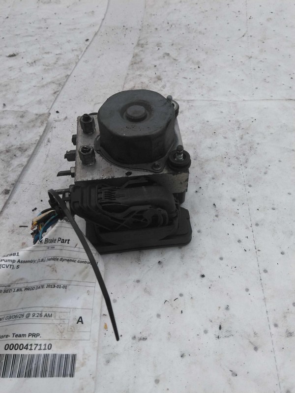 2013 Nissan Sentra ABS Pump & Motor Assembly OEM Black 125K Miles NJ25-26154