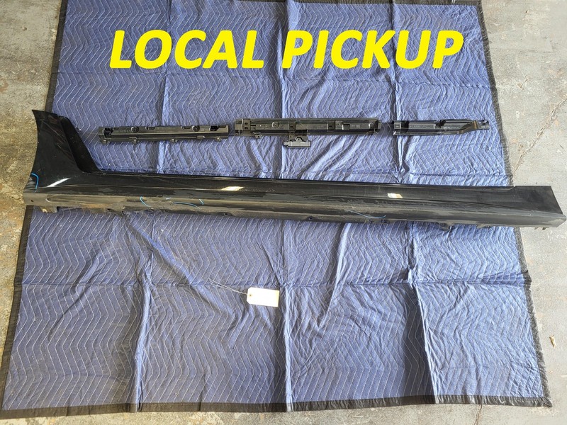 Used Oem BMW Left Rocker Panel Skirt Molding 2023-2025 430Xi xDrive Gran Coupe