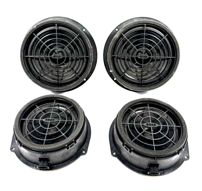 📌 2009-2018 AUDI Q3 REAR & FRONT / LEFT & RIGHT DOOR SPEAKER SET 8R0035411 OEM