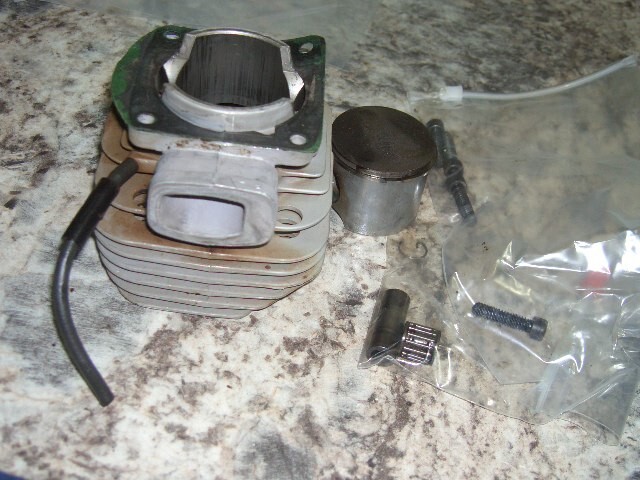 Jonsered 625 2 llpiston cylinder READ DESCRIPTION chainsaw part onlybin752