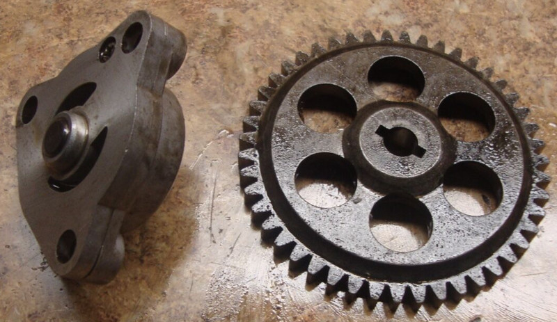 1987 Suzuki LT125 LT 125 Quadrunner ATV Engine Oil Pump Parts Gear Motor Quad