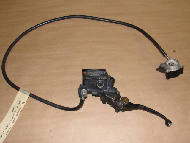 96 TRIUMPH 1200 TROPHY CLUTCH MASTER CYLINDER LEVER LINE SLAVE