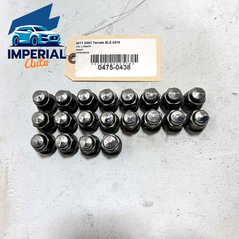 2018-2023 GMC TERRAIN WHEEL RIM LUG NUT BOLT BOLTS OEM 20PCS