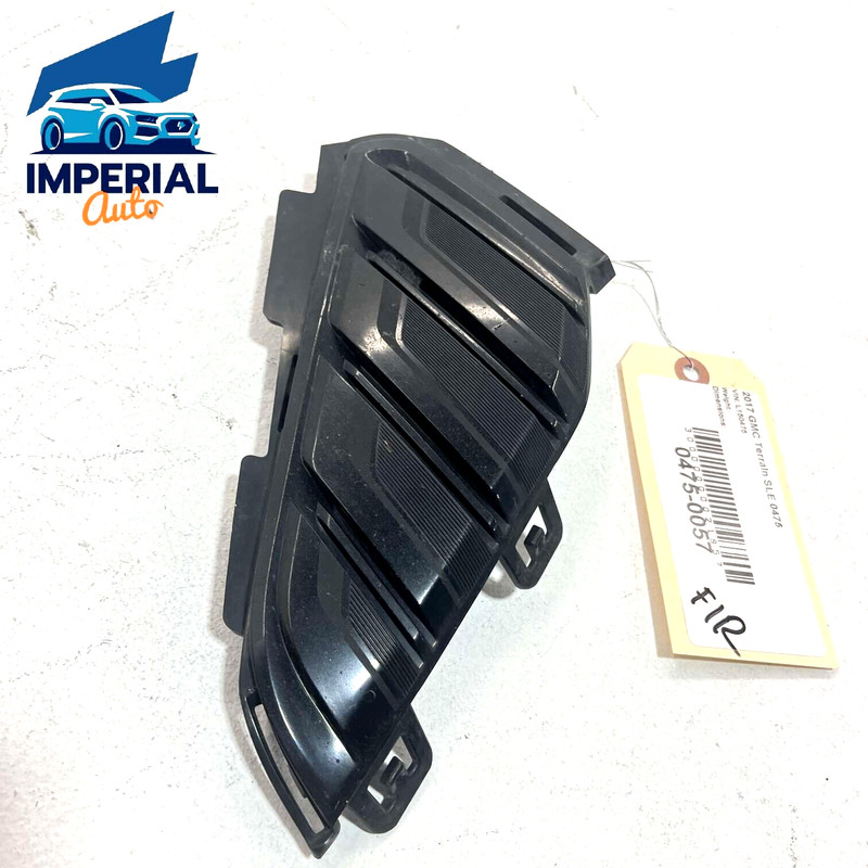 2018-2021 GMC TERRAIN FRONT BUMPER RIGHT SIDE FOG LIGHT BEZEL TRIM COVER OEM