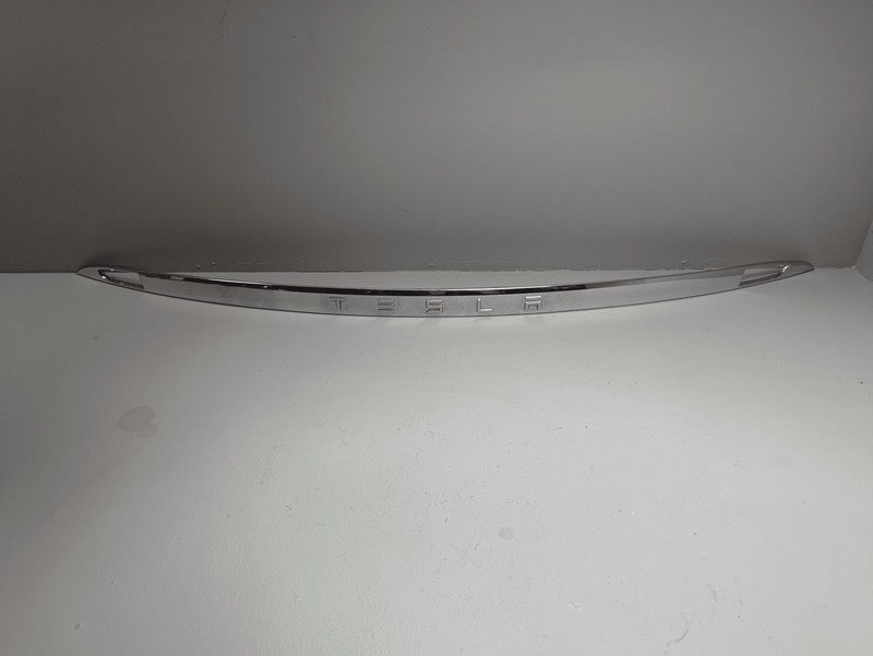 2012-20 Tesla Model S Rear Liftgate Back Door Trunk Lid Trim Molding OEM Chrome