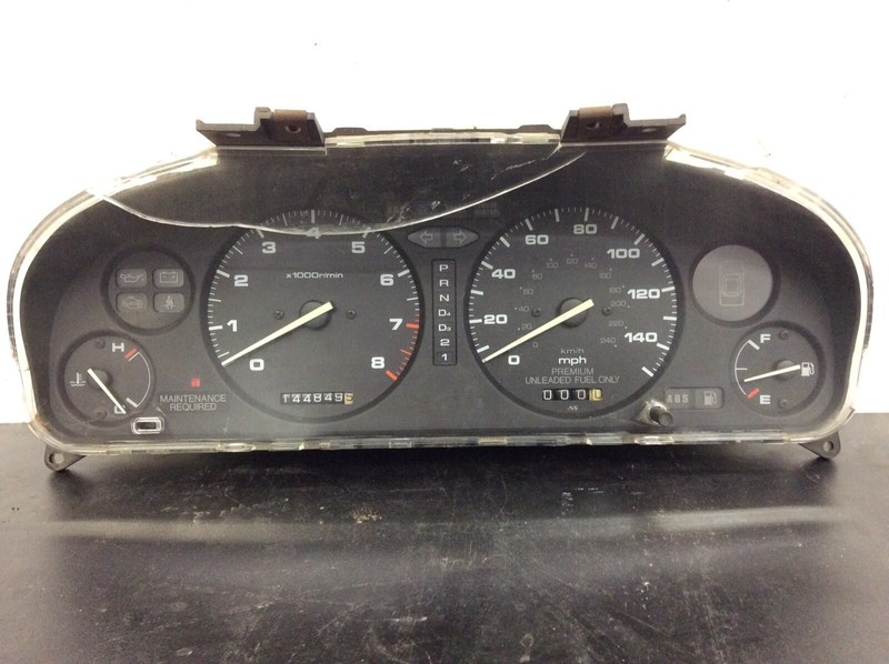 92-94 Acura Vigor 4DR AT Instrument Cluster Speedo Tacho Meter Gauges 144k OEM