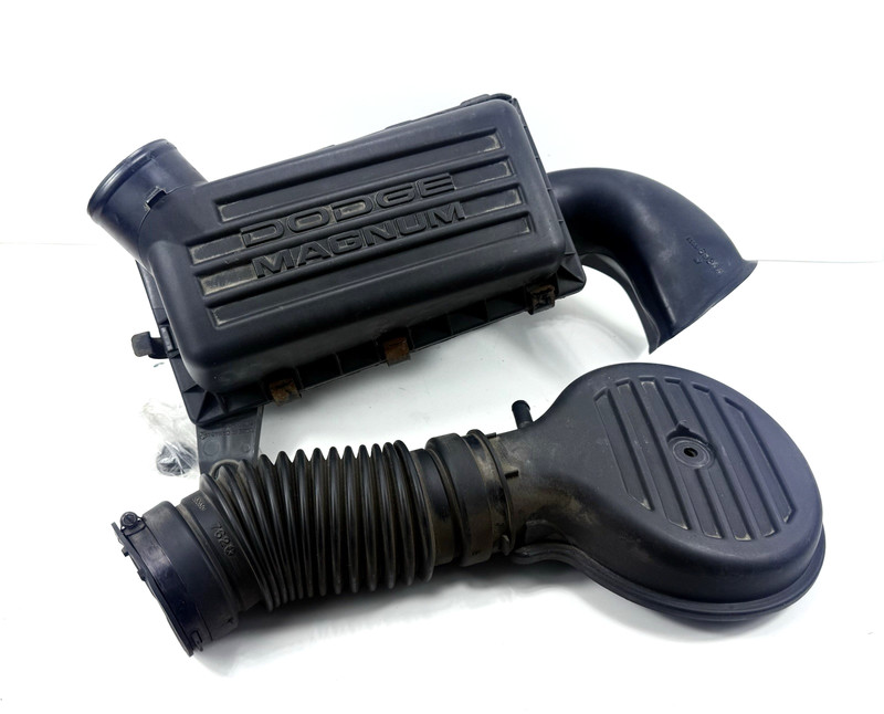 1998-2000 Durango Dakota 5.9L Air Box Intake Hose Cleaner Plenum Tube OEM
