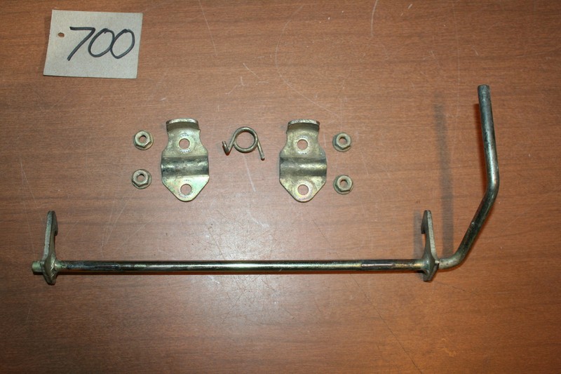 1983 Yamaha YTM 200K Seat Latch Lock Lever Assembly 83