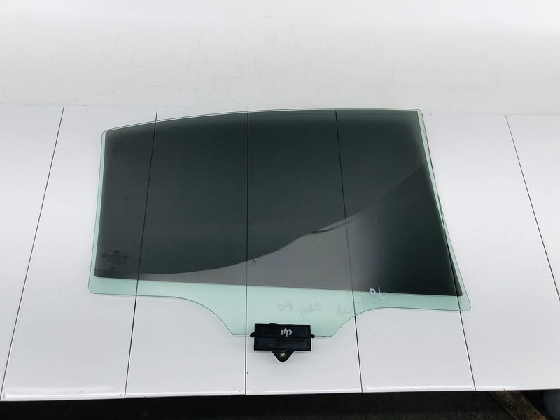 09-11 HYUNDAI GENESIS REAR LEFT DRIVER SIDE DOOR WINDOW GLASS OEM #86