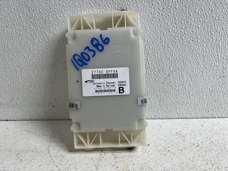 2016 Nissan Pathfinder Temperature A/C Amplifier Module Computer 27760 9PF0A