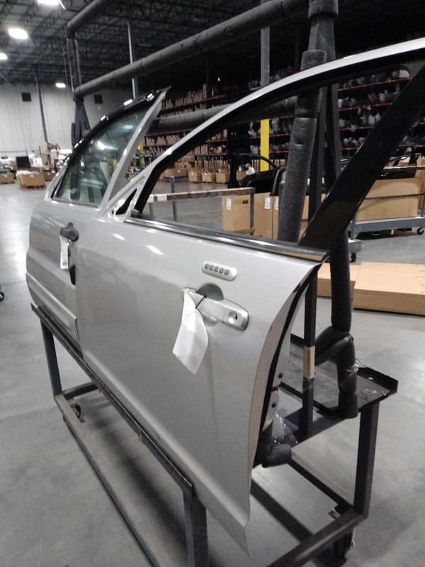 2012 Ford Fusion Left Front Door Silver OEM 84000 Miles NJ25-24516-619553