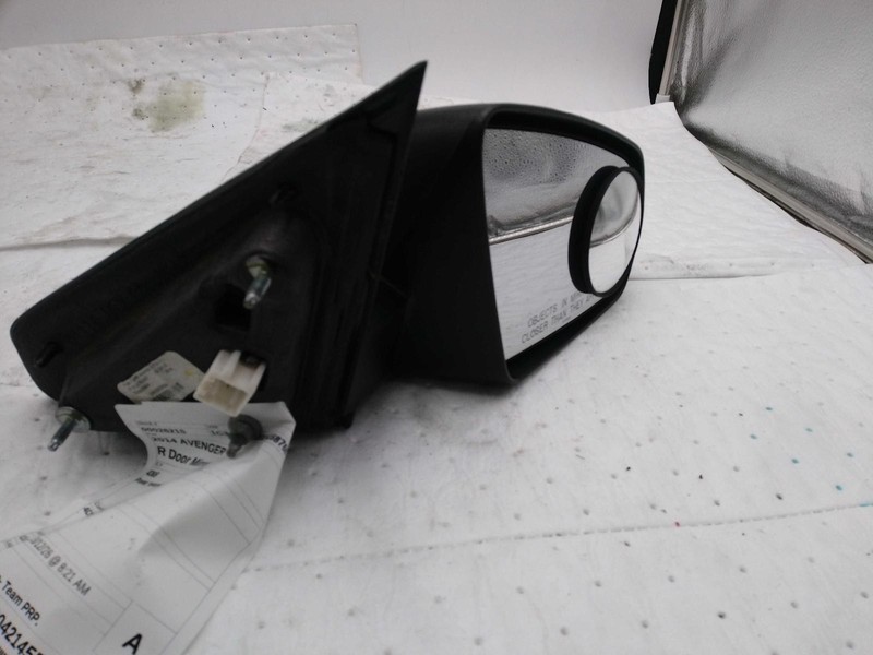 2014 Dodge Avenger Right Door Mirror Assembly Black OEM Used 143K Miles