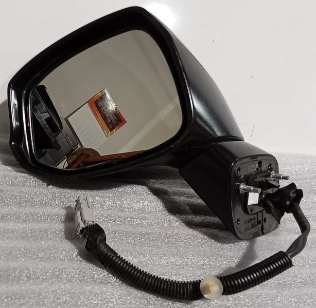 2013 Honda Civic LH Door Mirror Power Gray/Black w/o signal lamp non-heated