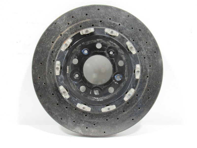 14-18 Aston Martin Vanquish 2014 Rear Right Brake Rotor Disc Carbon Ceramic Y2