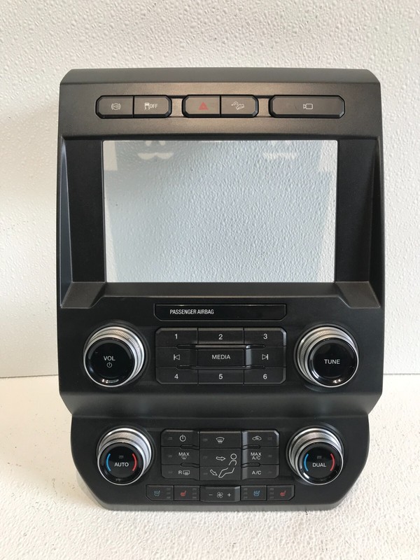 19-20 FORD F250SD Radio and Climate Control Panel KC3T-18E245-BCD