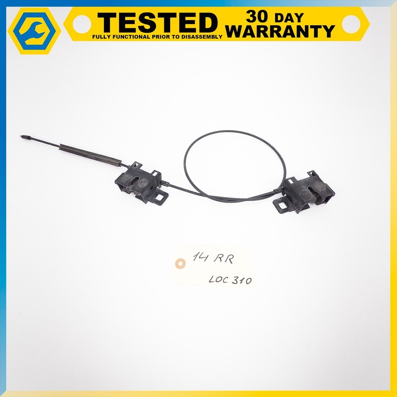 13-22 RANGE ROVER L405 RIGHT & LEFT HOOD BONNET LID LOCK W/CABLE OEM