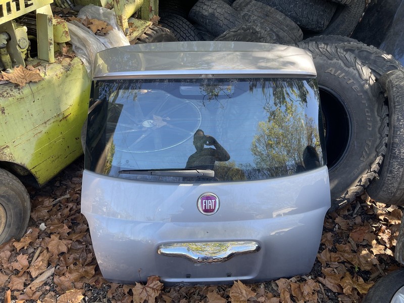 12-17 Fiat 500 Decklid Trunk Lid Silver PSC Tested