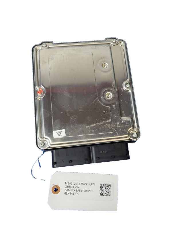 Used Oem Maserati ECM Engine Control Module 670031346 for 2018 Ghibli 3.0L RWD