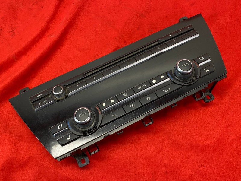 12-19 BMW F06 F12 F13 6 Series Heated AC Climate Control Radio Switch Panel OEM✅