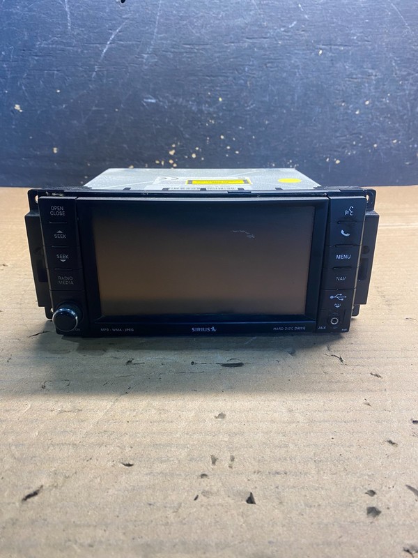 2008 2013 Jeep Dodge Chrysler Screen Display CD Player Satellite Radio aa3169 DG