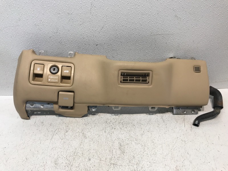 1990-1994 Lexus LS400 Dash Driver Knee Lower Trim Panel w/Switches Beige OEM