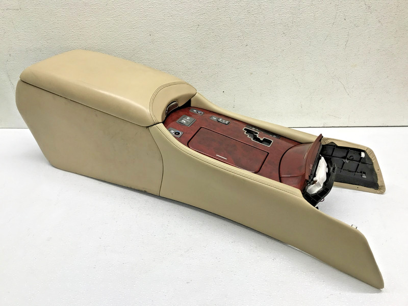 2007-09 Lexus LS460 Center Console Armrest Lid Trim Shifter Ashtray Beige