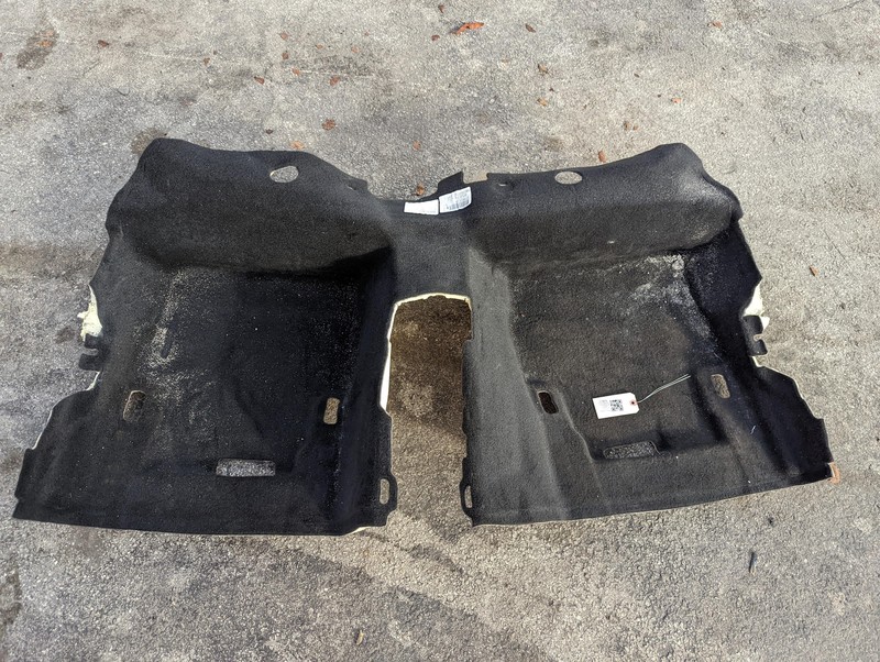 Rear Floor Carpet Covering Black 2022 Cadillac CT4 85578076 2020 2021