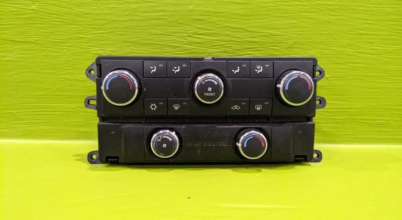 09 JOURNEY MANUAL TEMPERATURE CLIMATE CONTROL SWITCH W/3 ZONE CONTROL OEM 3773-3