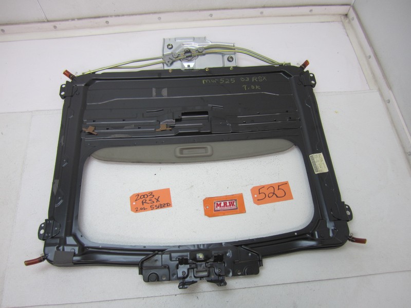 SUNROOF SUN ROOF GLASS WINDOW TRACK MOTOR PANEL GUIDE TOP FRAME fits 02-06 RSX