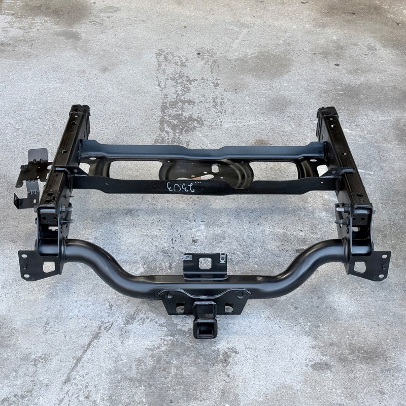 ✅ 19-26 RAM 1500 5th OEM REAR CHASSIS FRAME SECTION CUT OFF w/ TRAILER HITCH 34K