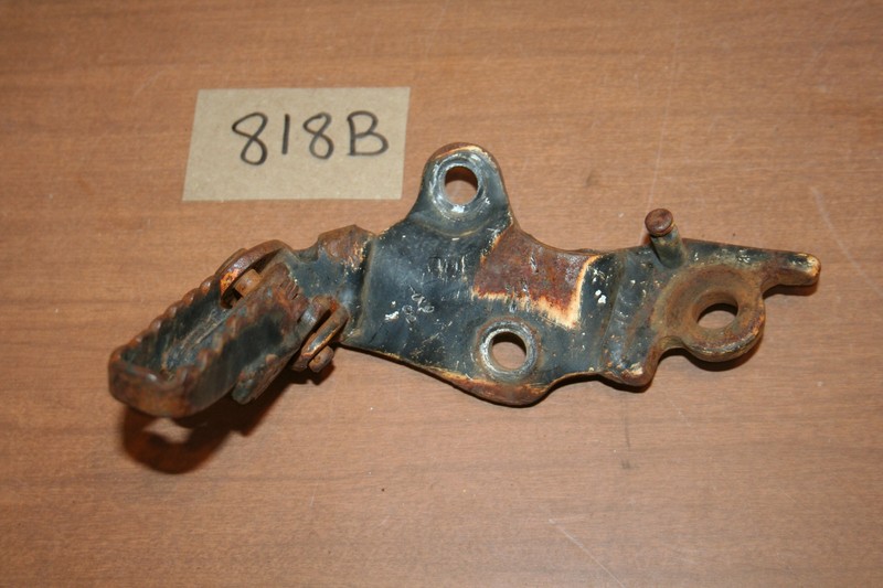 1990 Honda XR80R Left Side Foot Peg Step 90