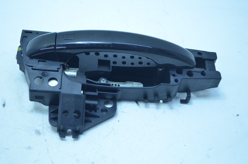 09-14 AUDI Q5 FRONT RIGHT PASSENGER SIDE EXTERIOR DOOR HANDLE BLACK OEM
