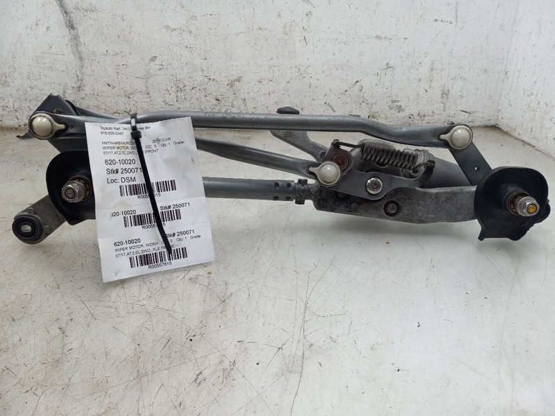 18 19 20 21 22 TOYOTA C-HR XLE FRONT WINDSHIELD WIPER MOTOR
