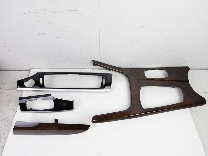 2011-2018 BMW F25 X3 F26 X4 INTERIOR WALNUT WOOR TRIM DASH CONSOLE SET OEM
