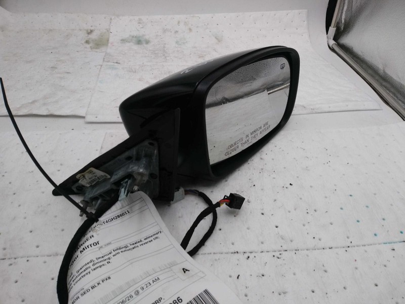 2016 Dodge Charger Right Door Mirror Assembly Black OEM Used 97532 192K Miles