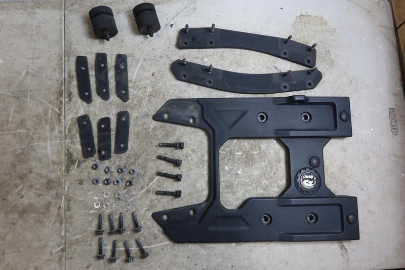 2018-2024 Jeep Wrangler JL OEM Performance Tailgate Spare Tire Reinforcement