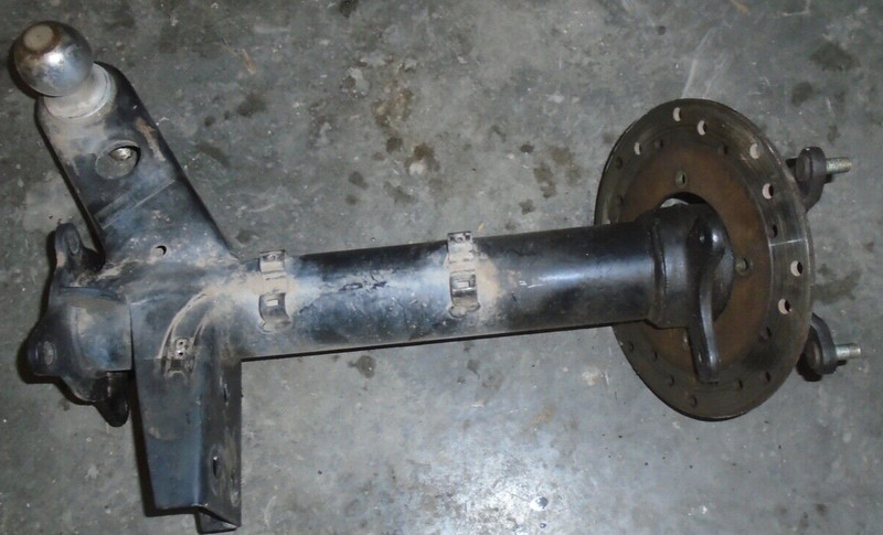 2002 Polaris Magnum 350 ATV 4x4 Rear Back Axle Housing Carrier Swing Arm Hitch