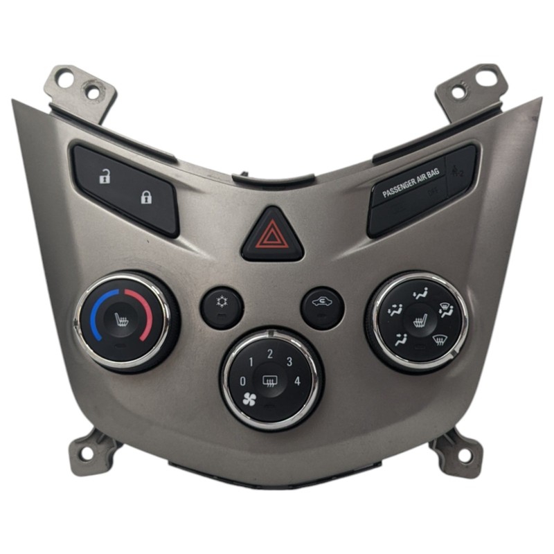 2013 CHEVROLET SONIC HVAC AC HEAT TEMPERATURE CONTROL W/HEATED SEATS 95104393