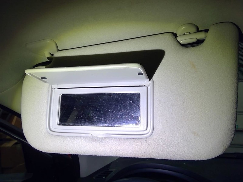 Driver Left Sun Visor Without Sunroof Fits 13-19 SENTRA 1770355