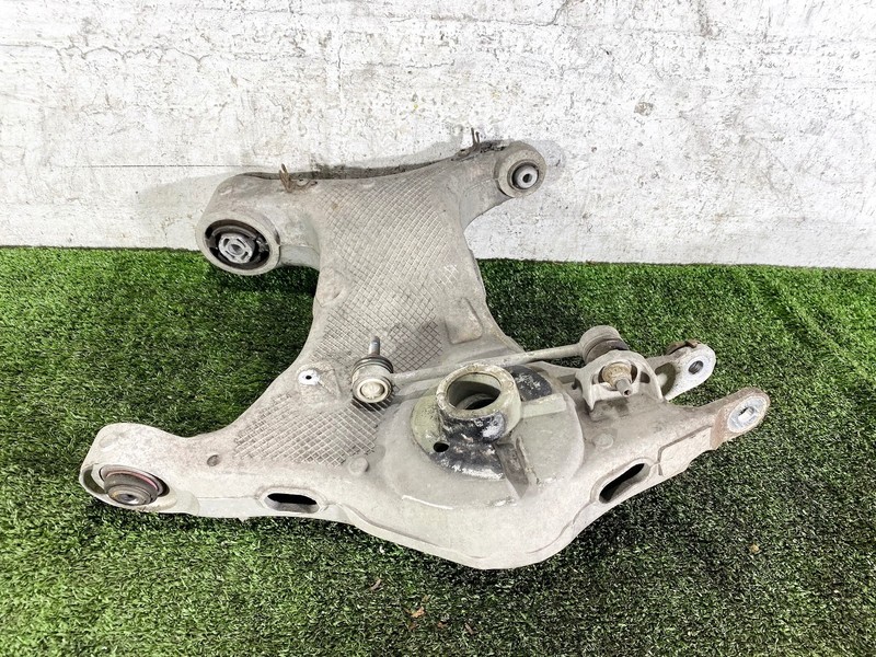 17-20 JAGUAR F-PACE REAR RIGHT RH PASS SIDE SPRING SEAT LOWER CONTROL ARM OEM