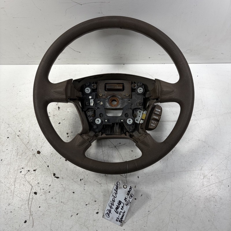 02-04 Honda CR-V Steering Wheel Brown 78501-S9A-N11ZB OEM