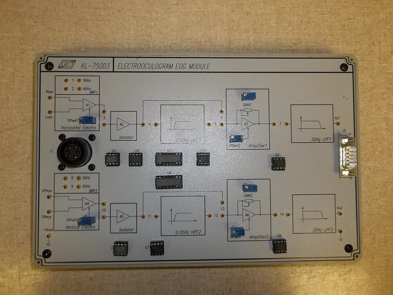 K&H Electroculogram EOG Module KL-75003 *FREE SHIPPING*