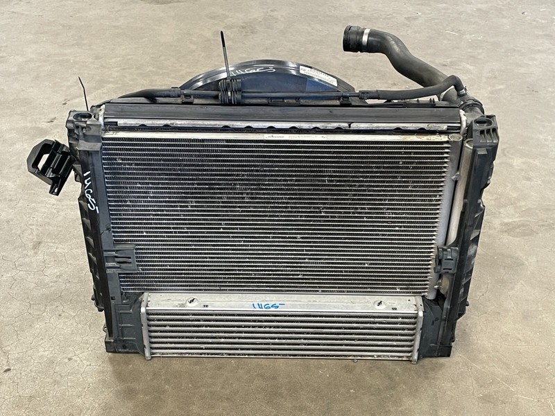 12 13 14 15 BMW Z4 sDrive28i E89 Radiator Condenser Cooling Fan 2.0L 1465 OEM
