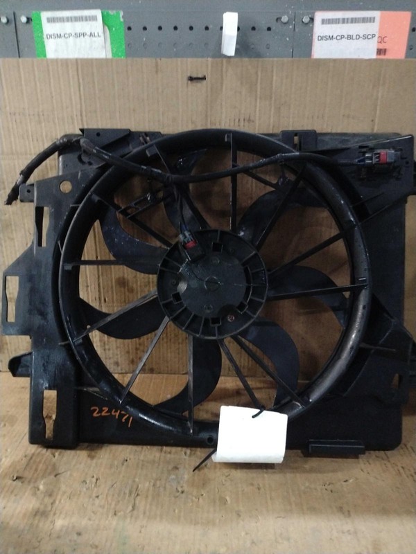 Dodge Caravan Engine Cooling Fan Motor 2018 OEM Grey 163K Miles NJ25-22471