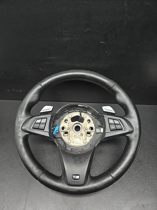 2009-2016 BMW E89 Z4 SPORT LEATHER STEERING WHEEL PADDLE SHIFT SHIFTER OEM
