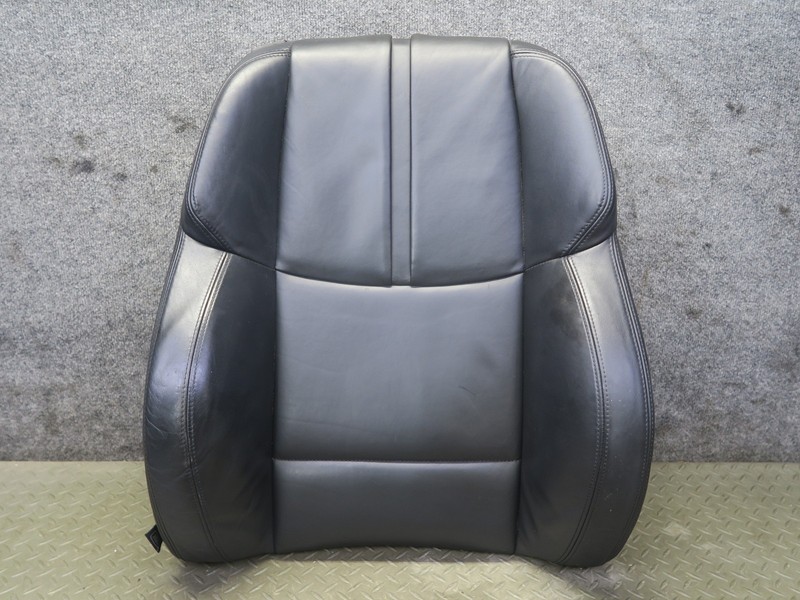 2008-2013 BMW E92 M3 COUPE FRONT RIGHT SEAT UPPER LEATHER CUSHION BLACK