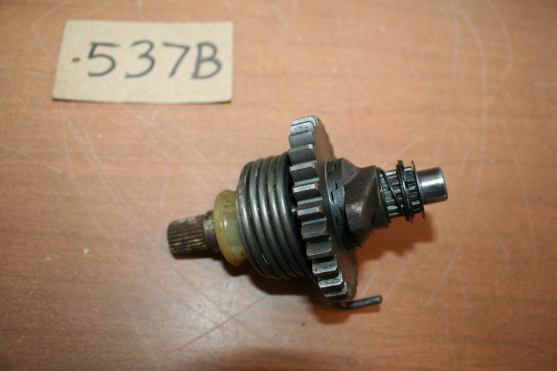 1985 Kawasaki KX125 Kick Start Shaft Ratchet Assembly OEM 85